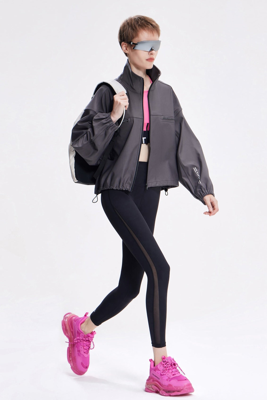 Water-resistant and Fleece-lined Sports Jacket