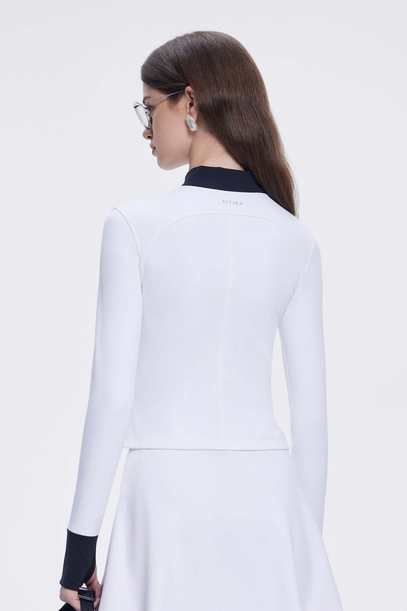 Mari Half Zip Long Sleeve