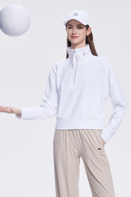 Maple Half Zip Long Sleeve