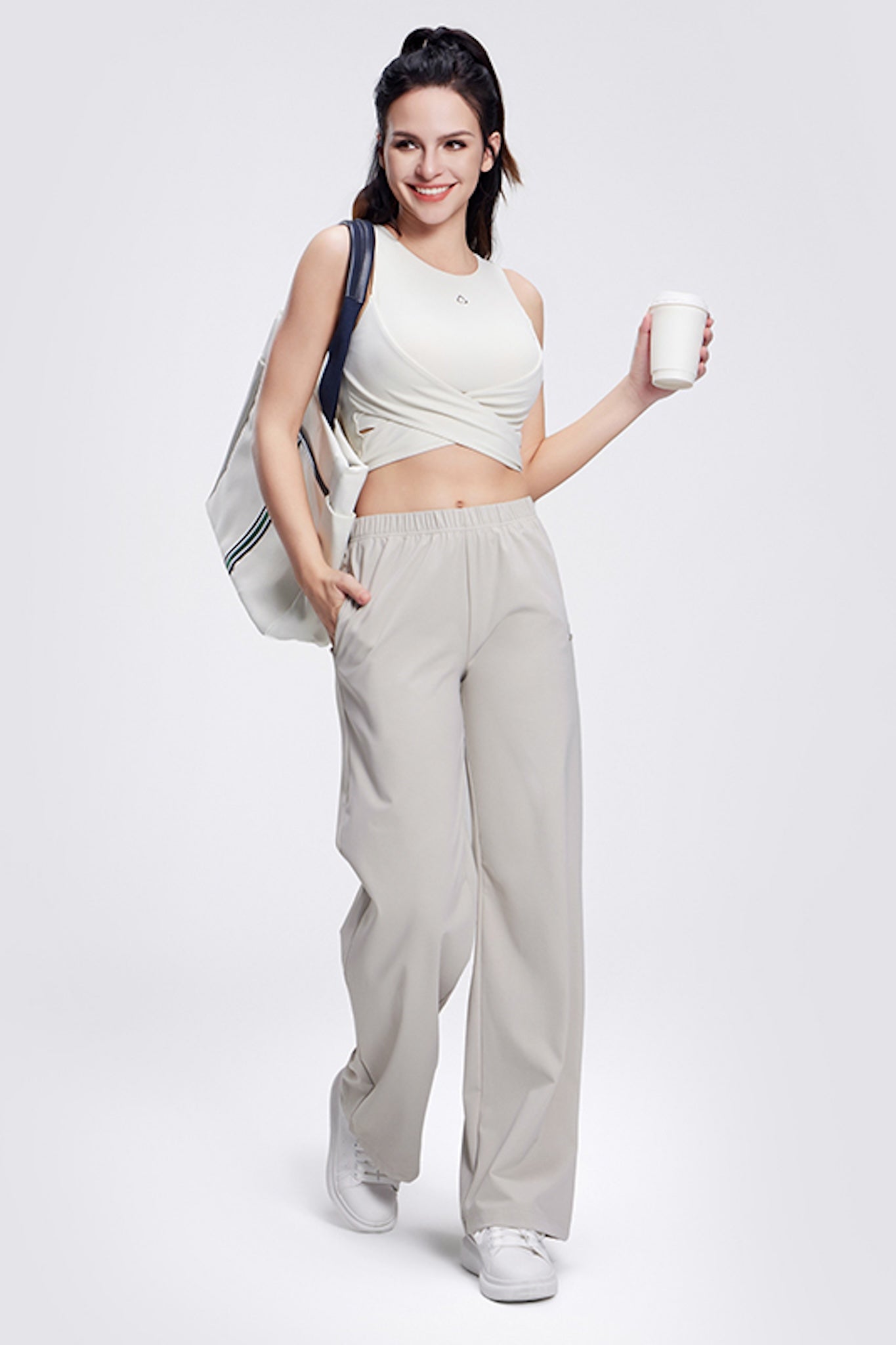 Relaxed Fit Athletic Pants