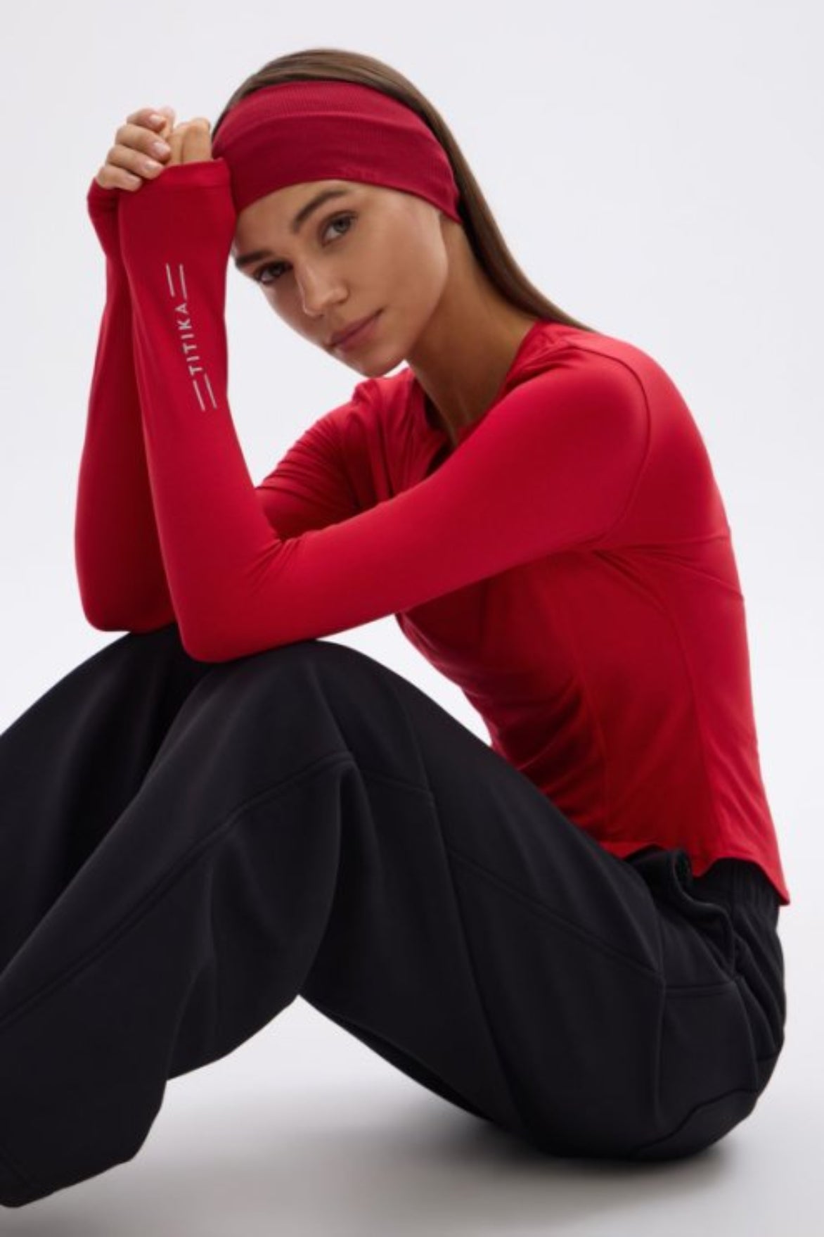 Center Logo Long Sleeve
