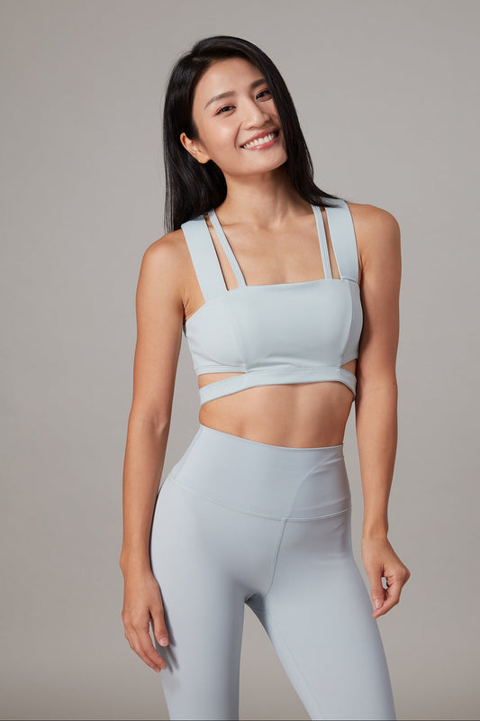 Crop Bra with Cut Out - TITIKA×CoffeeSweat