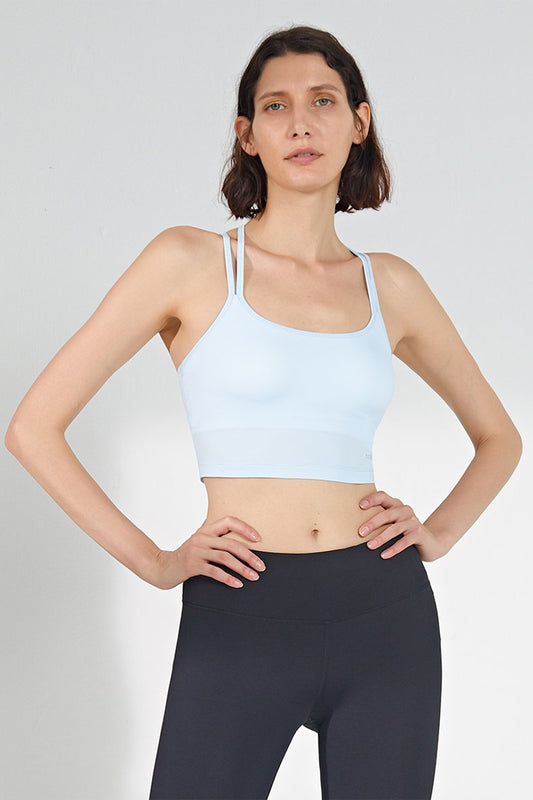 Crossed Back Yoga Bra Cami