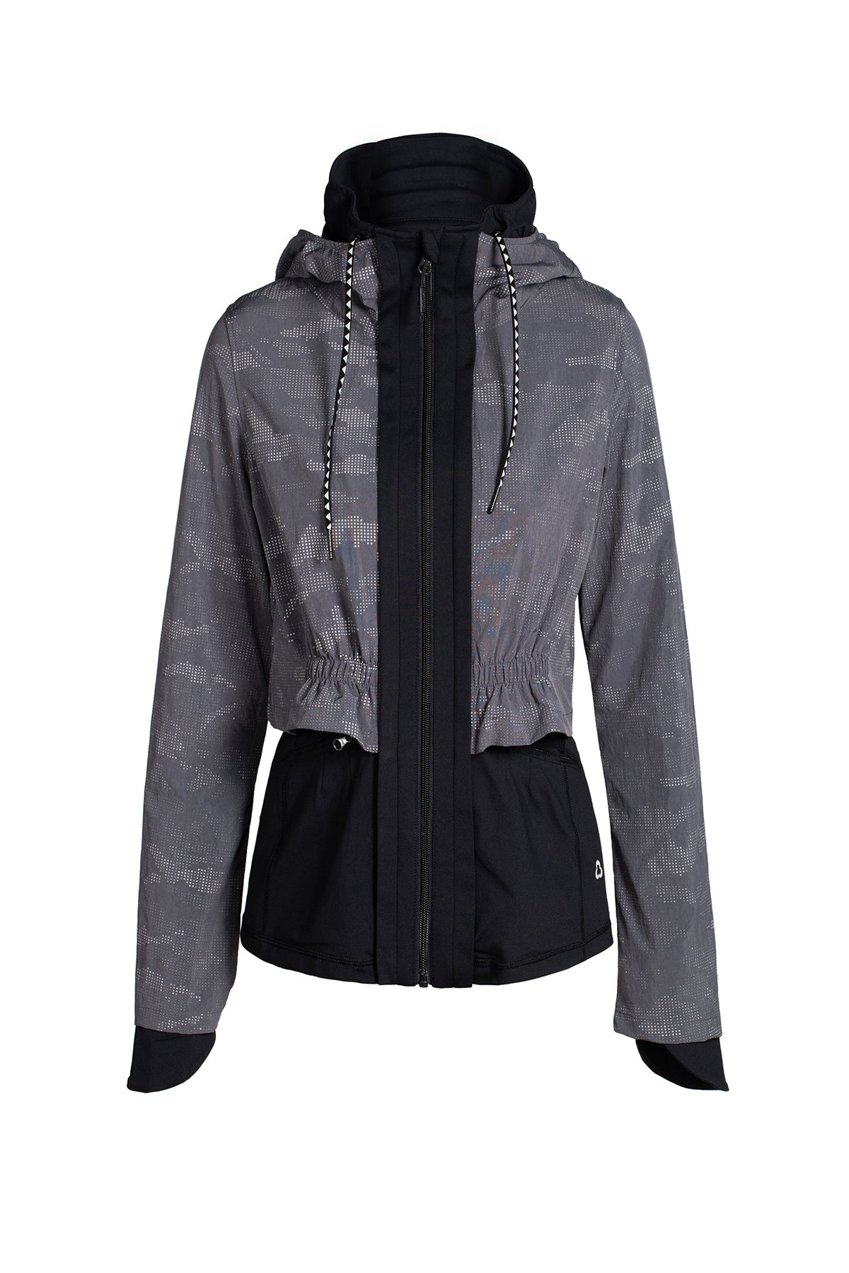 Marathon Jacket Reflective Camo