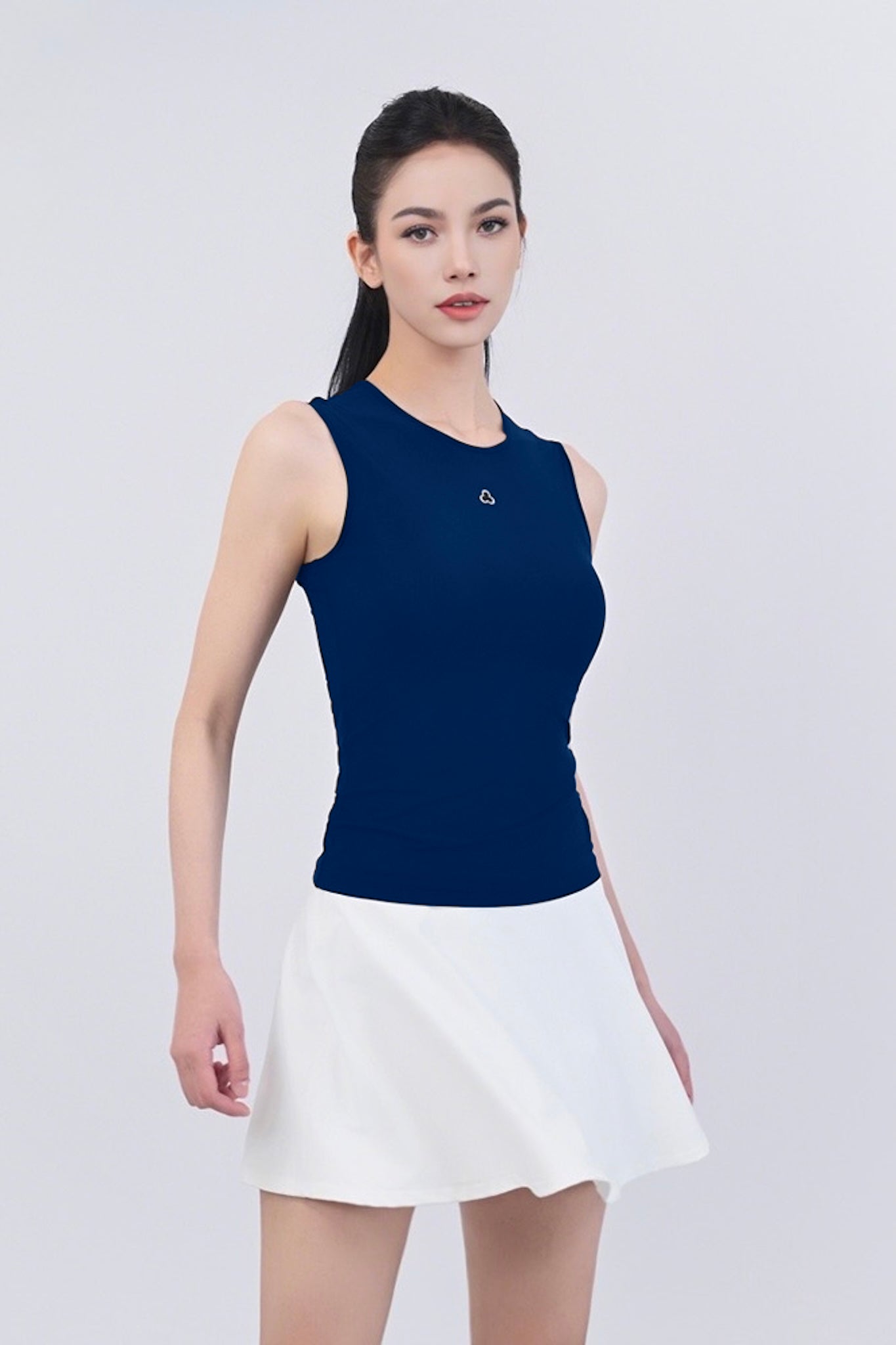 UPF 50+ Center Logo Tank