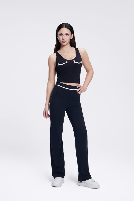 LINE Series Tailored Straight-Leg Pants