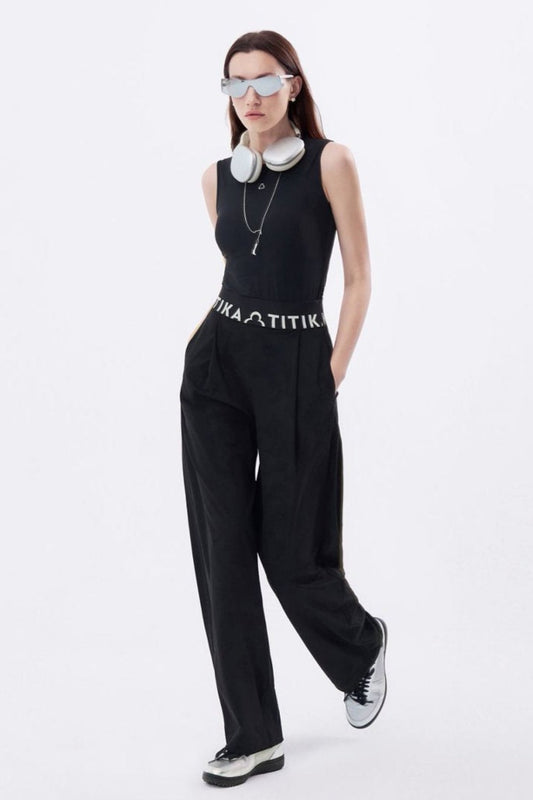 Rylee Cozy Pants -Black