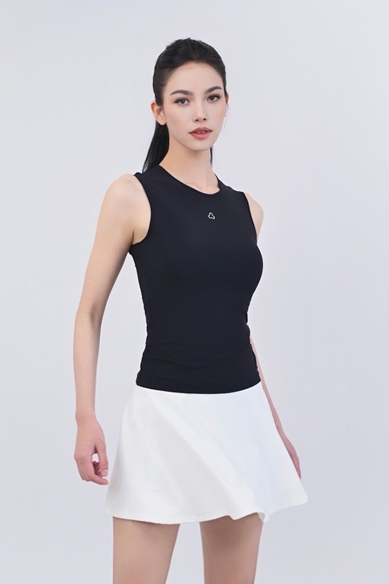 UPF 50+ Center Logo Tank