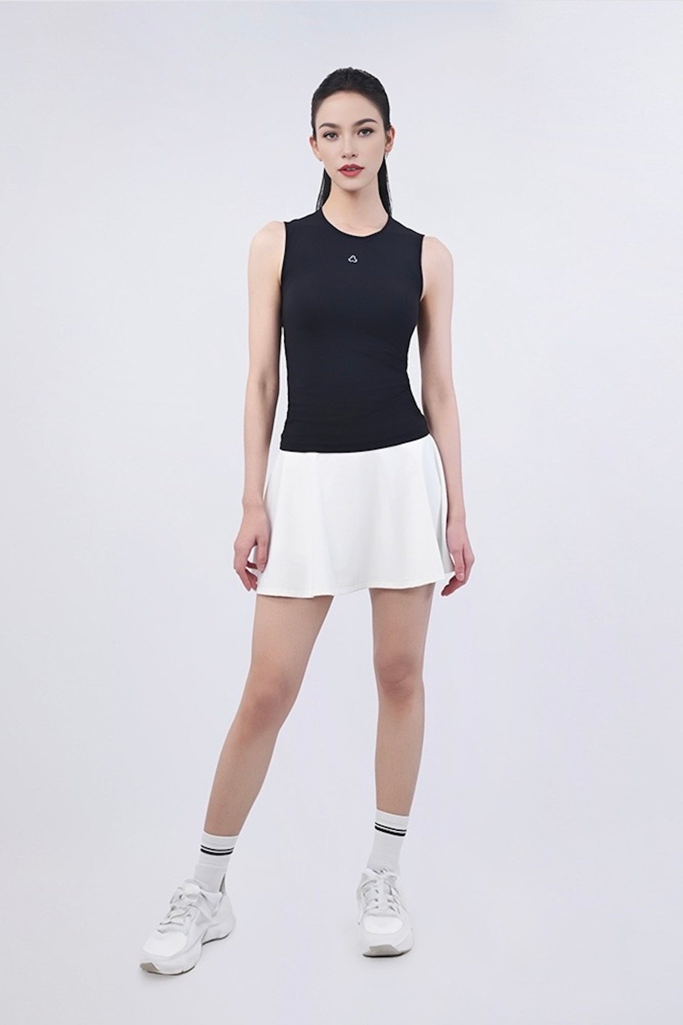UPF 50+ Center Logo Tank