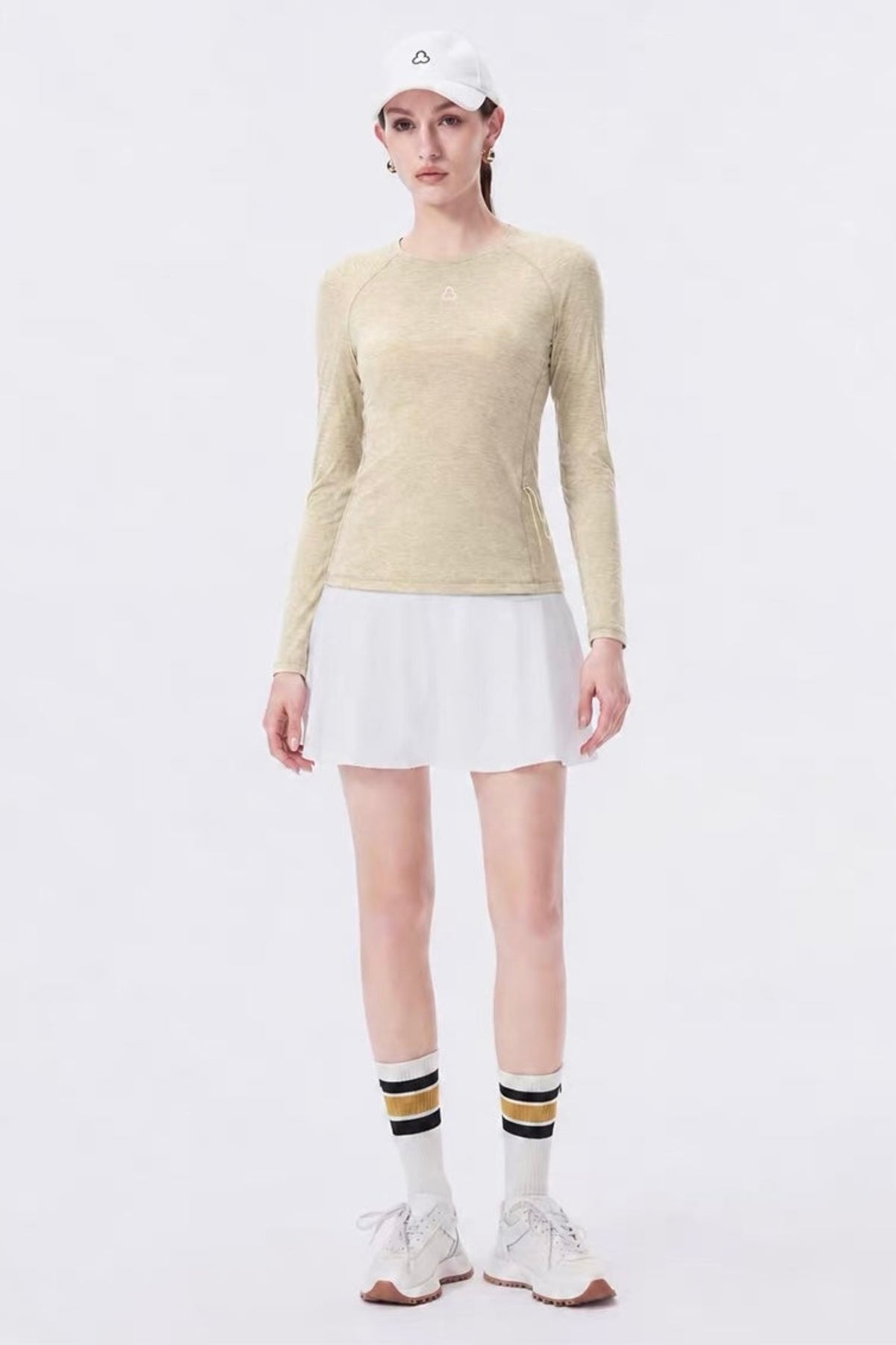 Wool Slim Fit Active Tee
