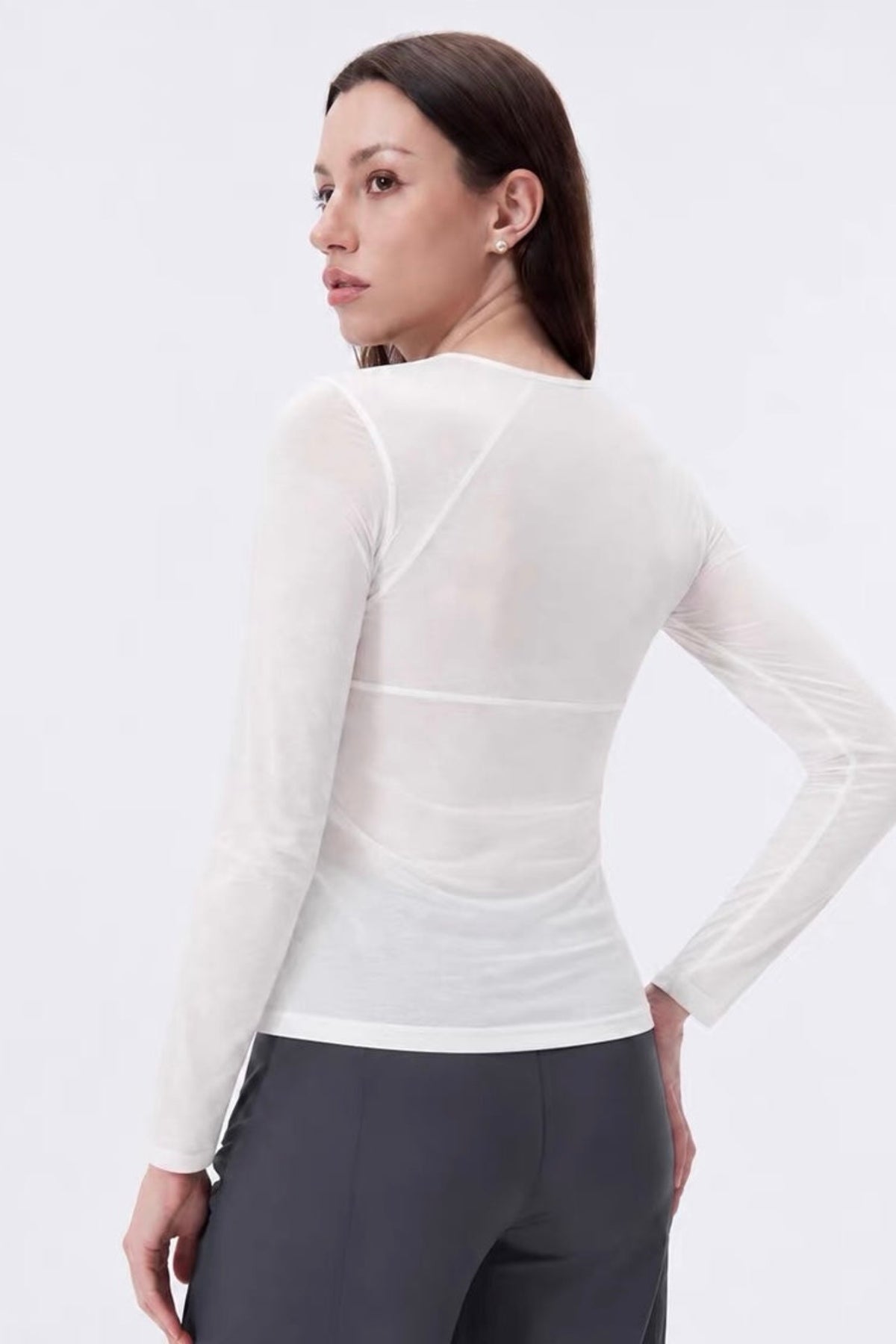 Wool Slim Fit Active Tee