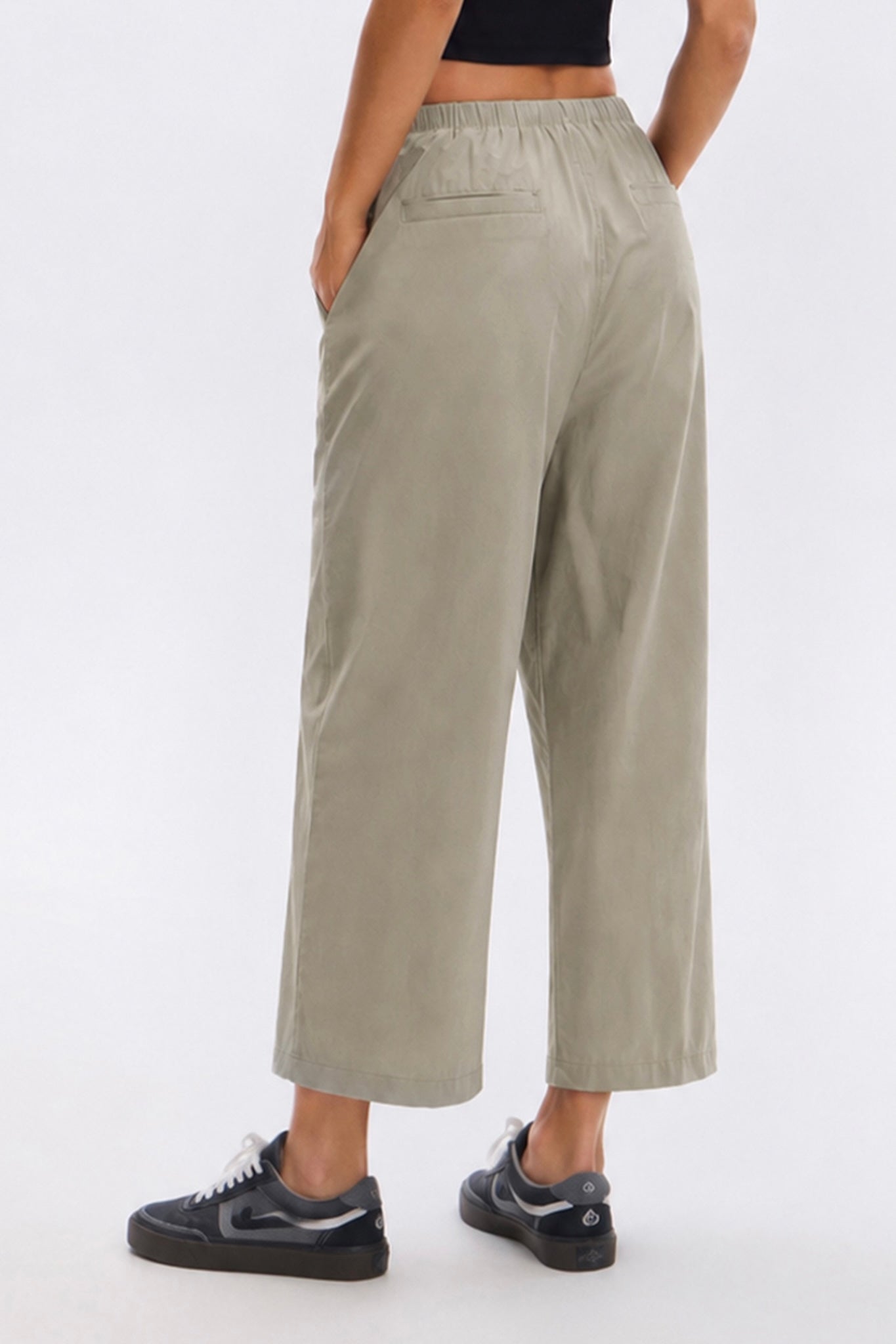 UPF 50+ Cropped Wide Leg Pants