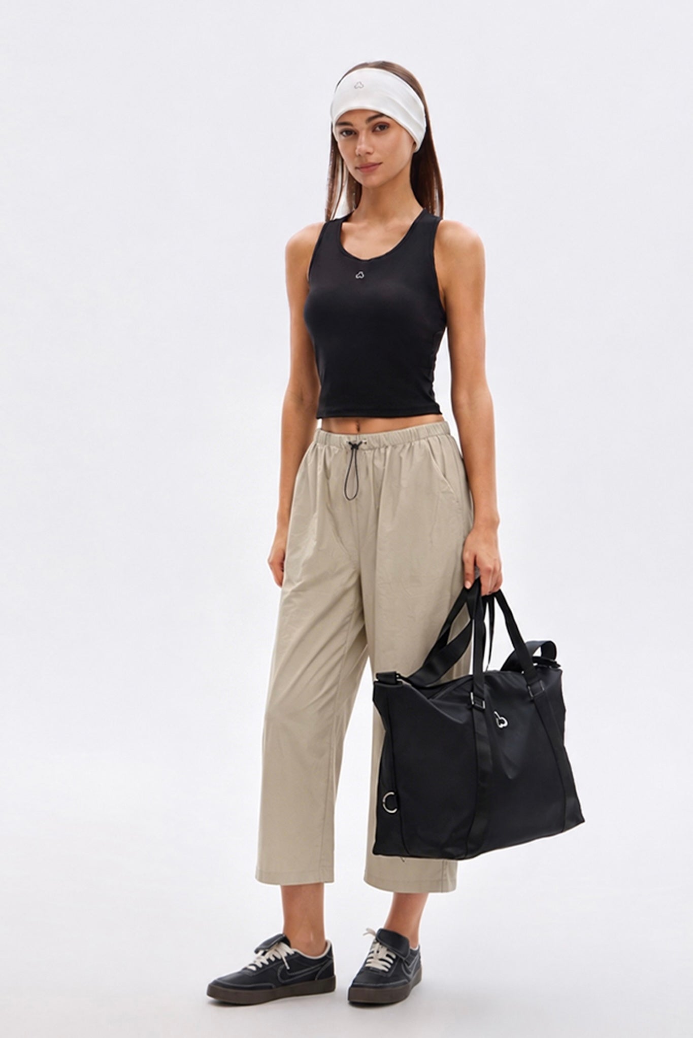 UPF 50+ Cropped Wide Leg Pants
