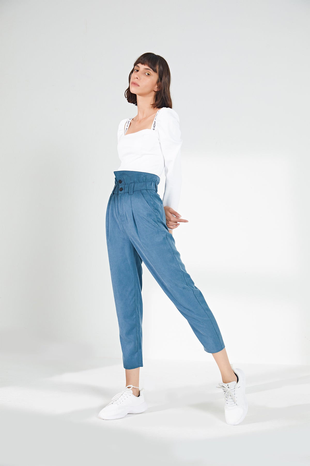 Moss High Waisted Trousers