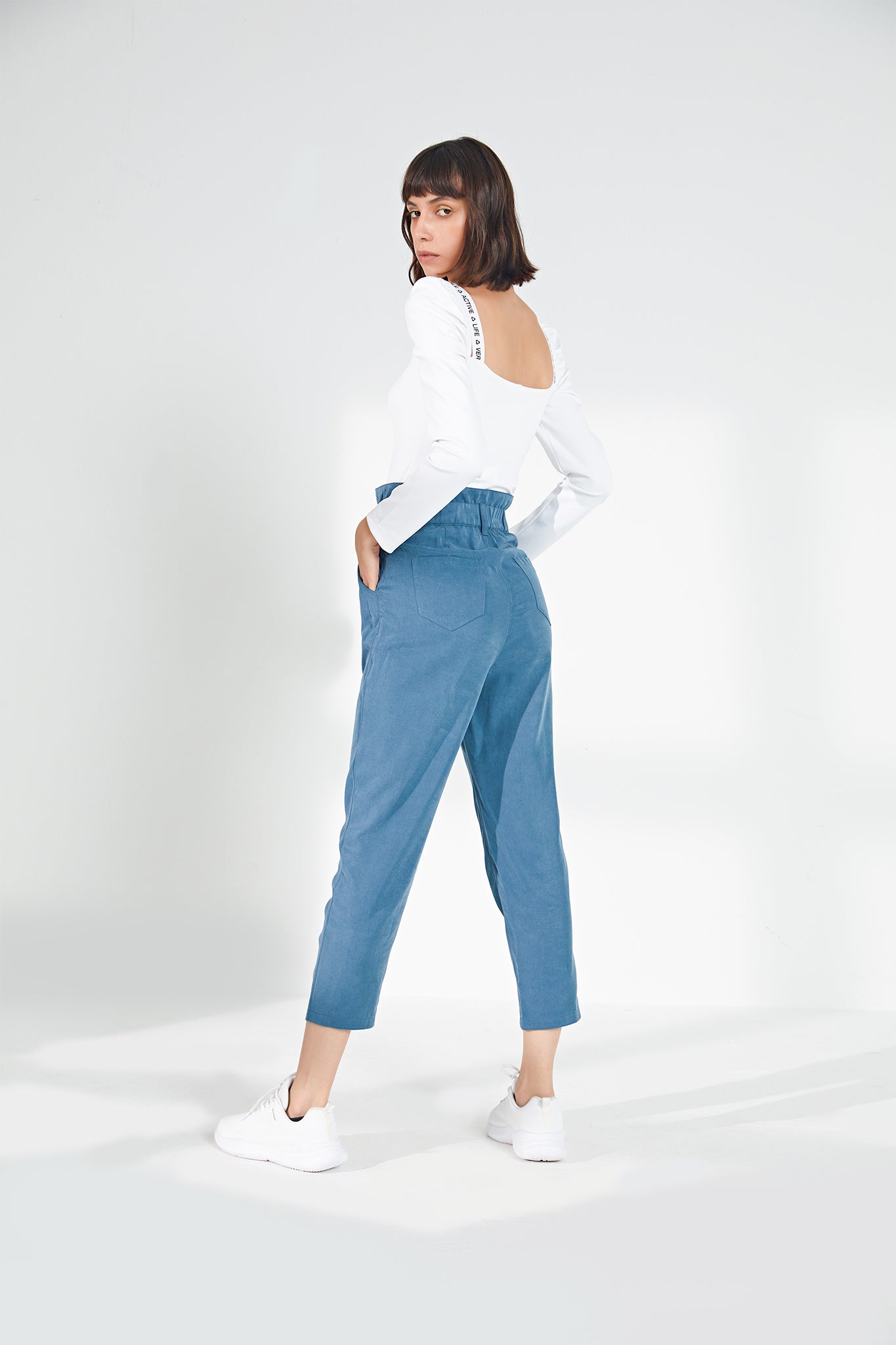 Moss High Waisted Trousers