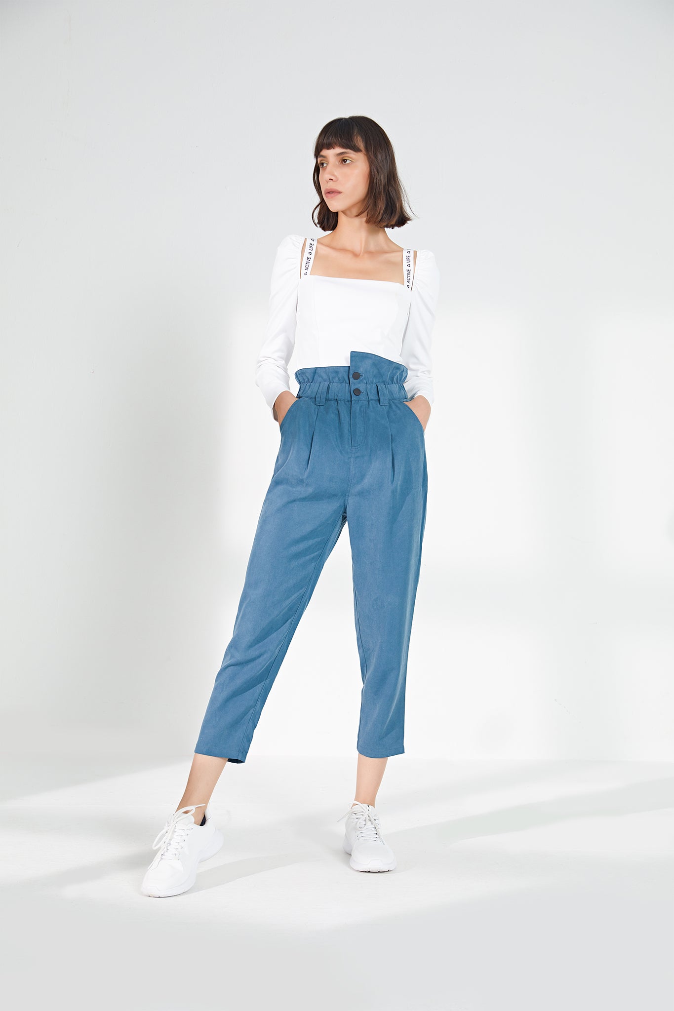 Moss High Waisted Trousers