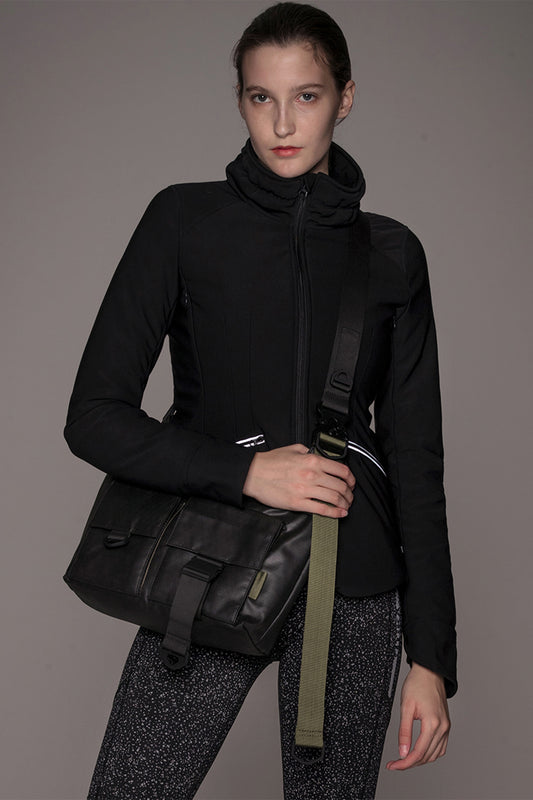 Rhea Black Down Jacket