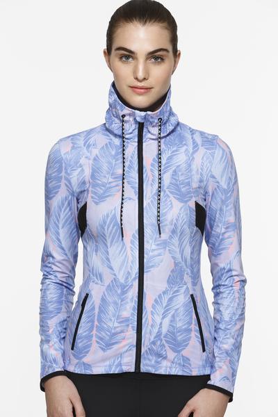 Graphic Kizzie-Blue Garden Jacket