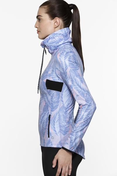 Graphic Kizzie-Blue Garden Jacket