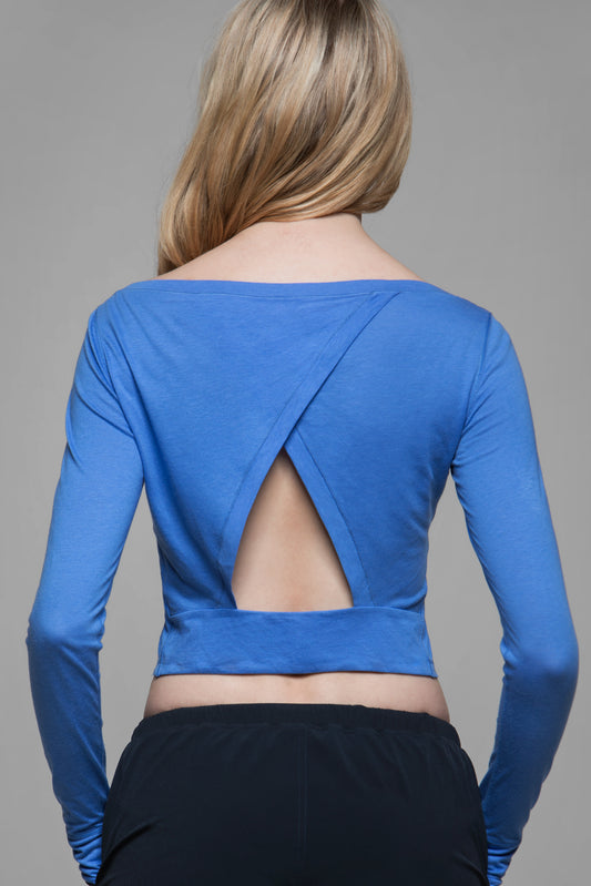 Megan Long Sleeve Crop Top