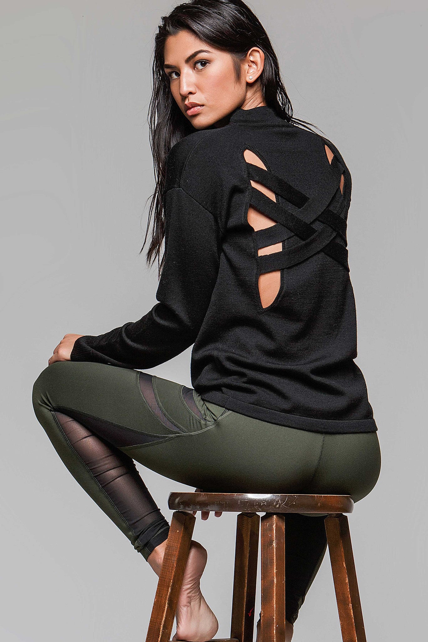 Strapped II Wool Sweater - Titika Active Couture™ (Hong Kong)