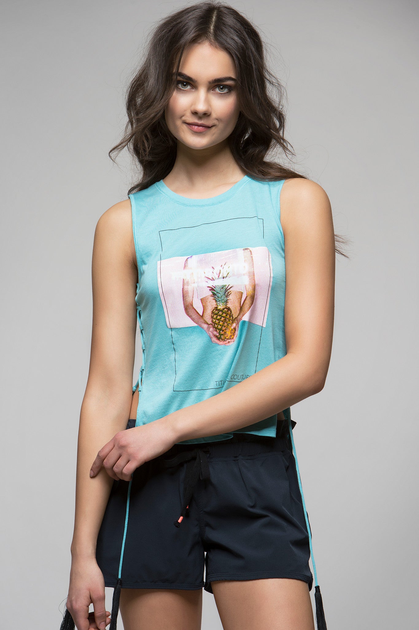 Ceres II Tasseled Tank Top - Titika Active Couture™ (Hong Kong)