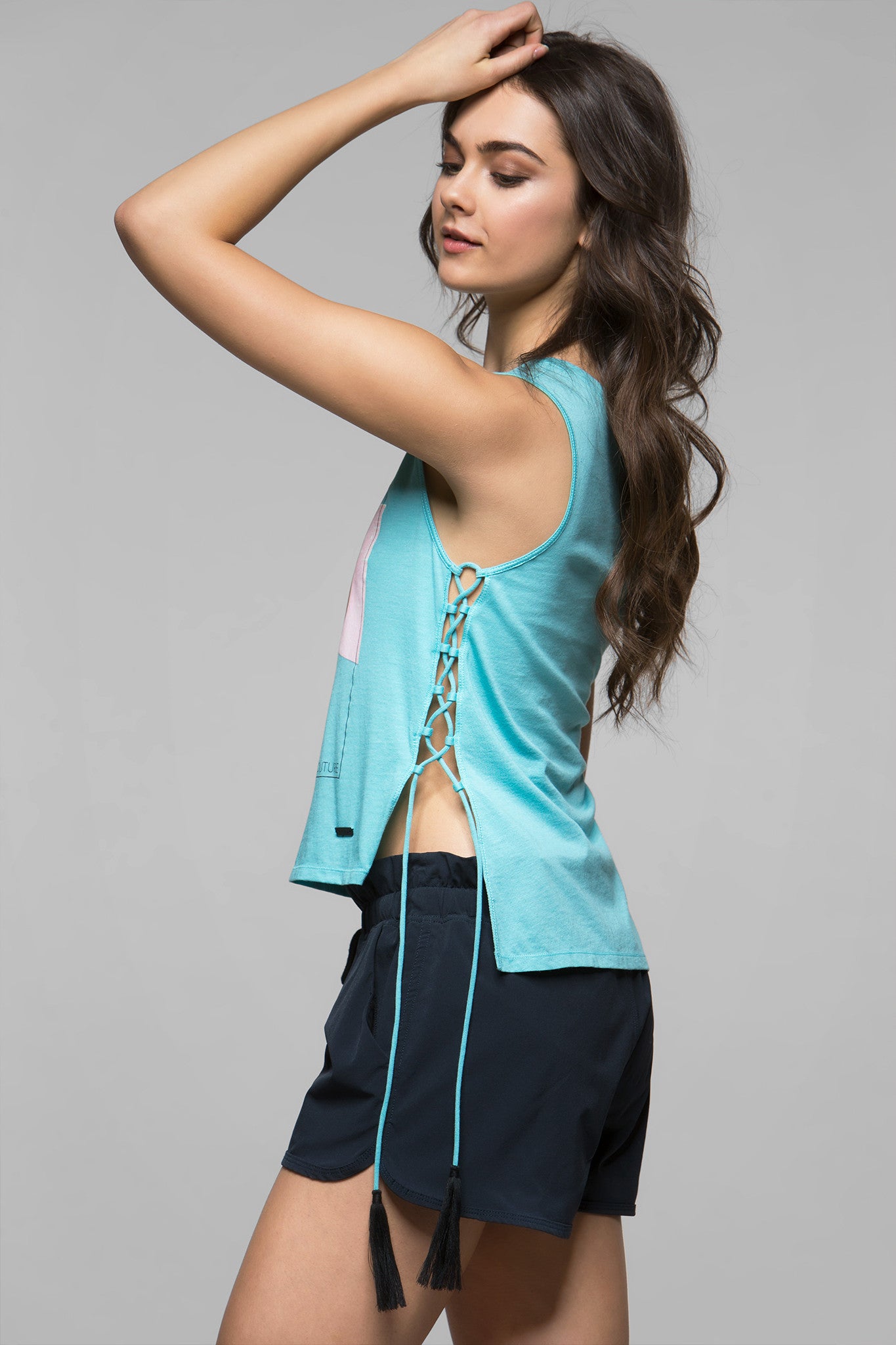 Ceres II Tasseled Tank Top - Titika Active Couture™ (Hong Kong)