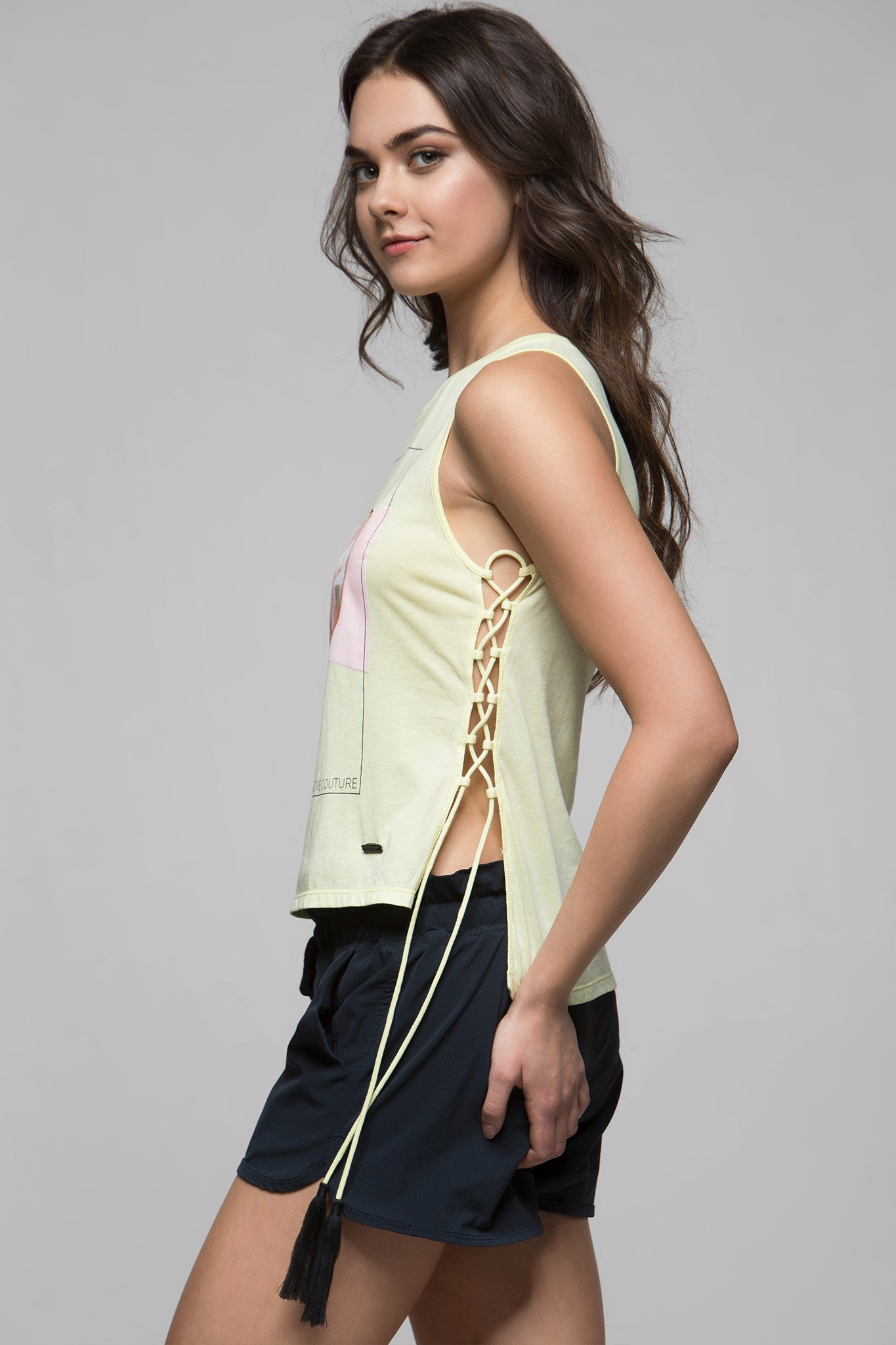 Ceres II Tasseled Tank Top - Titika Active Couture™ (Hong Kong)