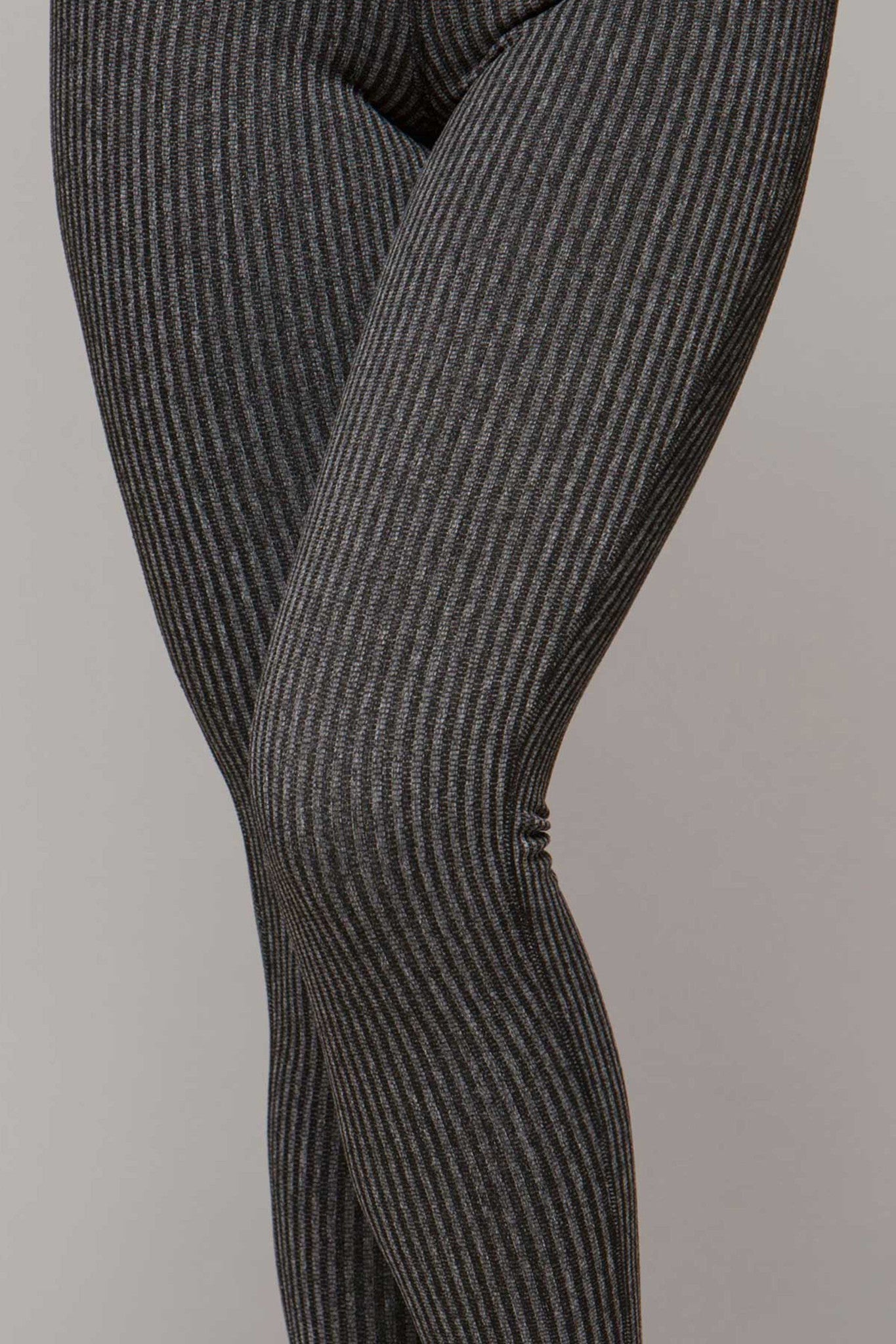 Lucky Leggings Heathered - Black Grey