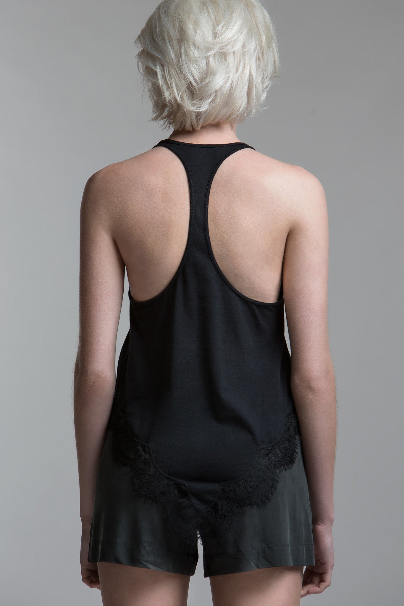 Martine Lace Trimmed Tank